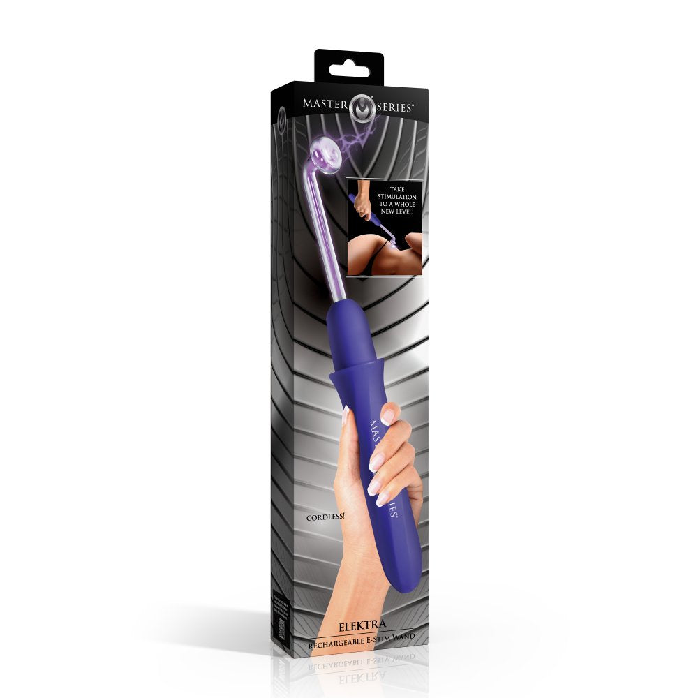 Elektra Rechargeable E-Stim Wand - Purple